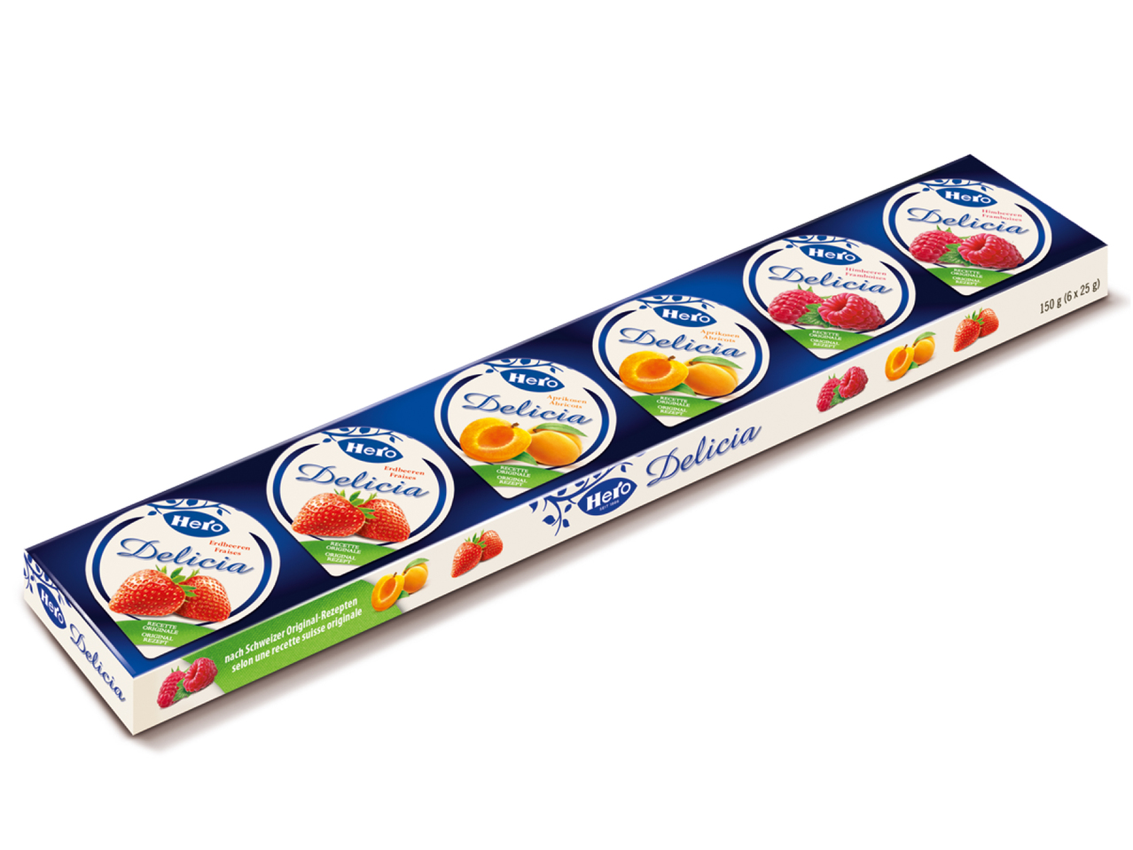 Confiture Delicia Hero en portions