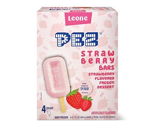 Leone Strawberry or Lemon PEZ Bars