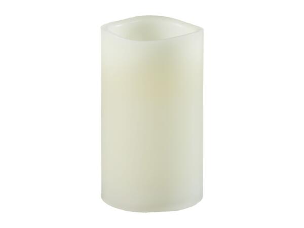 Livarno Home White LED Real Wax Candles - 2 Pack