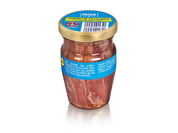 Anchovies Fillets in Olive Oil