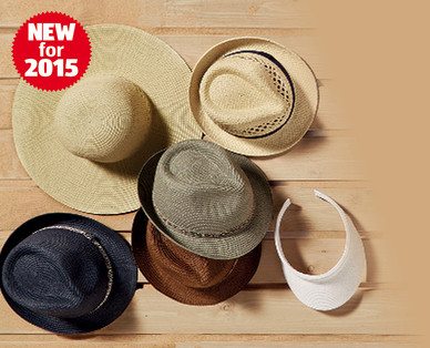 Adults' Straw Hats