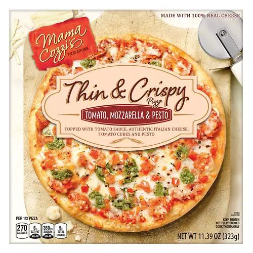 Thin & Crispy Tomato, Mozzarella & Pesto Pizza, 11.39 oz