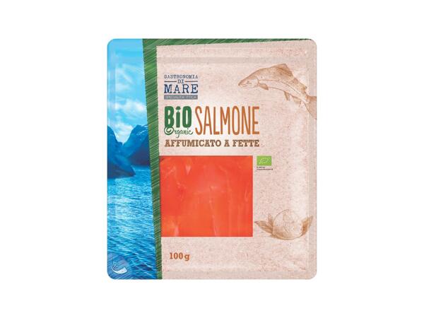 Organic Smoked Salmon in Slices