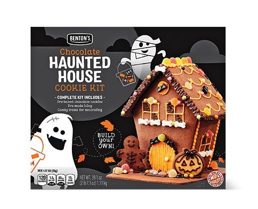 Benton's 
 Chocolate Haunted House Cookie Kit