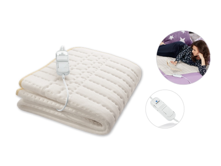 SILVERCREST PERSONAL CARE(R) 60W Heated Underblanket 150 x 80cm