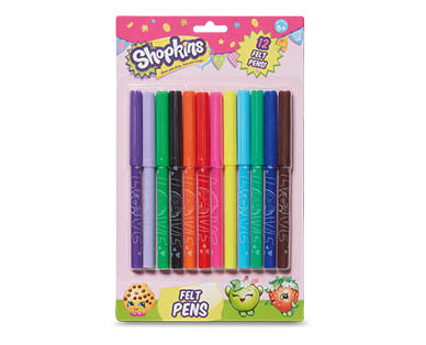 Shopkins Stationery - Pens & Pencils