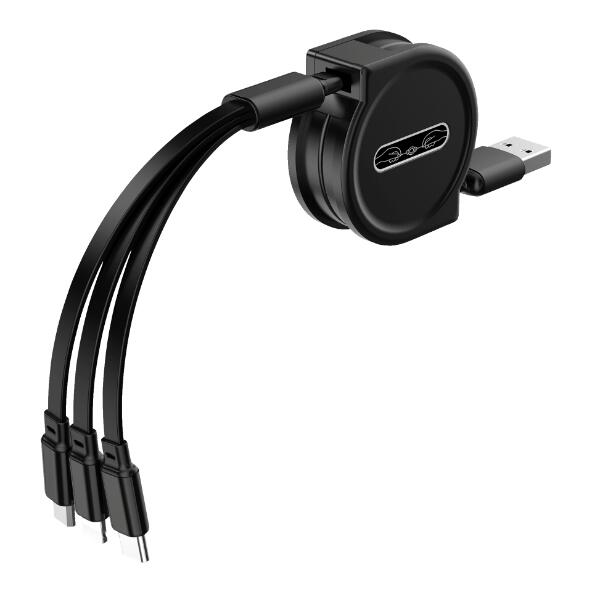 MAGINON(R) Aufrollbares 3-in-1-Ladekabel