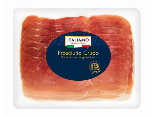 Prosciutto Crudo, geschnitten