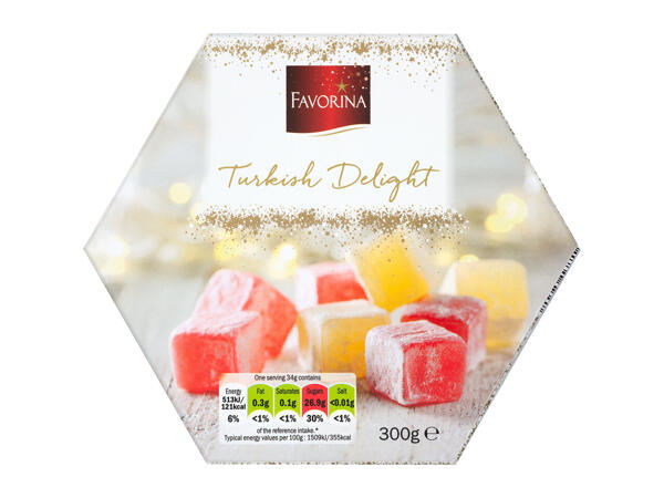 Favorina Rose & Lemon Turkish Delight