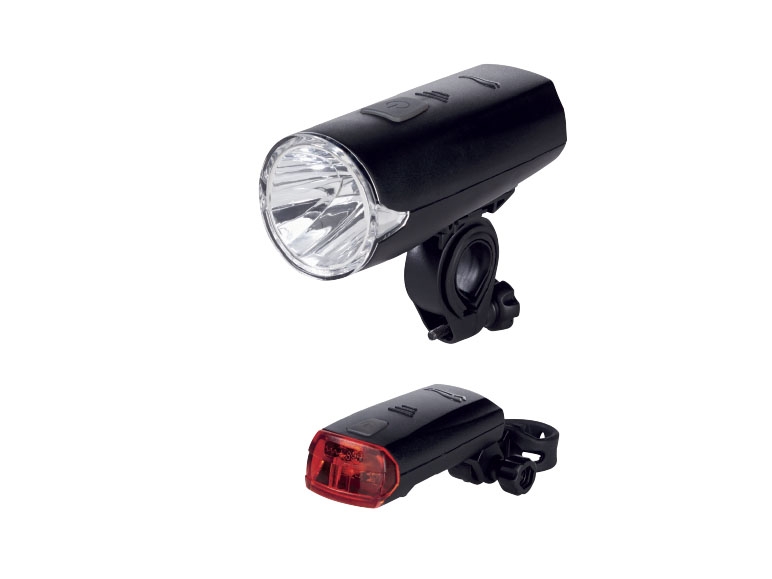 CRIVIT LED Bike Light Set