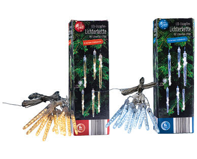 LED-EISZAPFENLICHTERKETTE