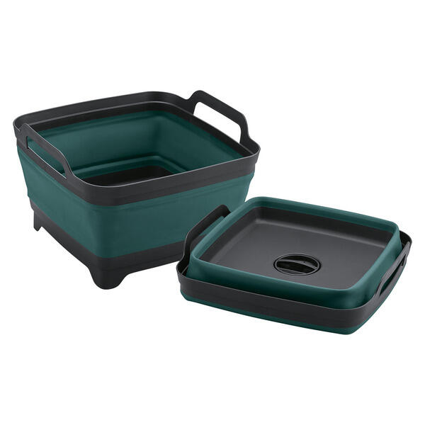 Adventuridge Collapsible Tub with Drain - Green