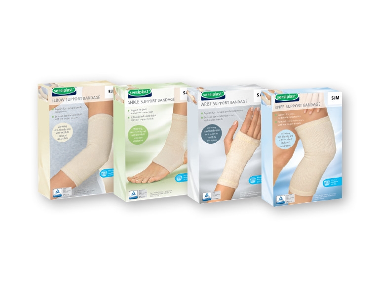 SENSIPLAST(R) Sports Bandages with Copper reading