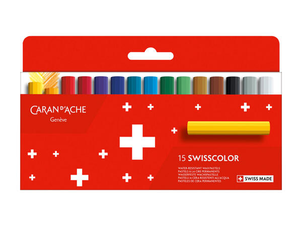 Pastels à la cire Swisscolor (uniquement en Suisse romande et alémanique)