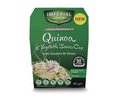 Quinoa & Vegetable Sauce Cup