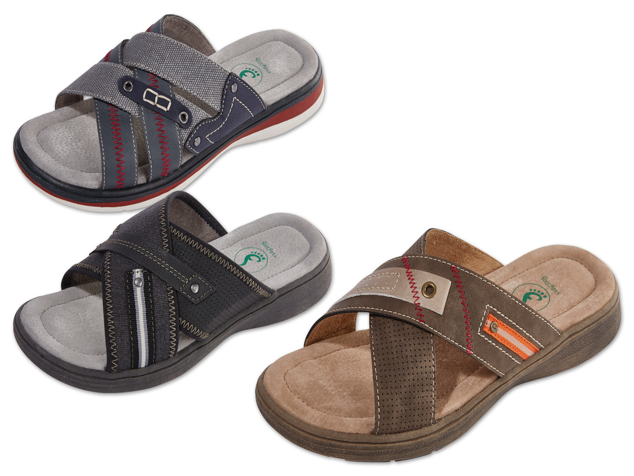 FOOTFLEXX(R) Herren Pantoletten1