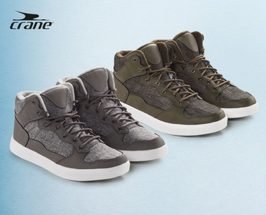 CRANE Damen-/Herren-High-Cut-Sneakers