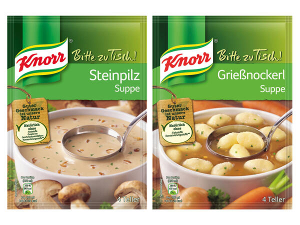 Knorr Bitte zu Tisch! Suppe