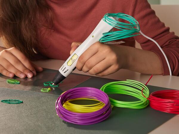 Set penna 3D, 18 pezzi