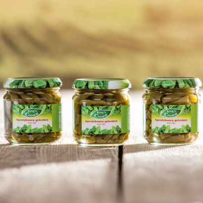 Haricots verts coupés
