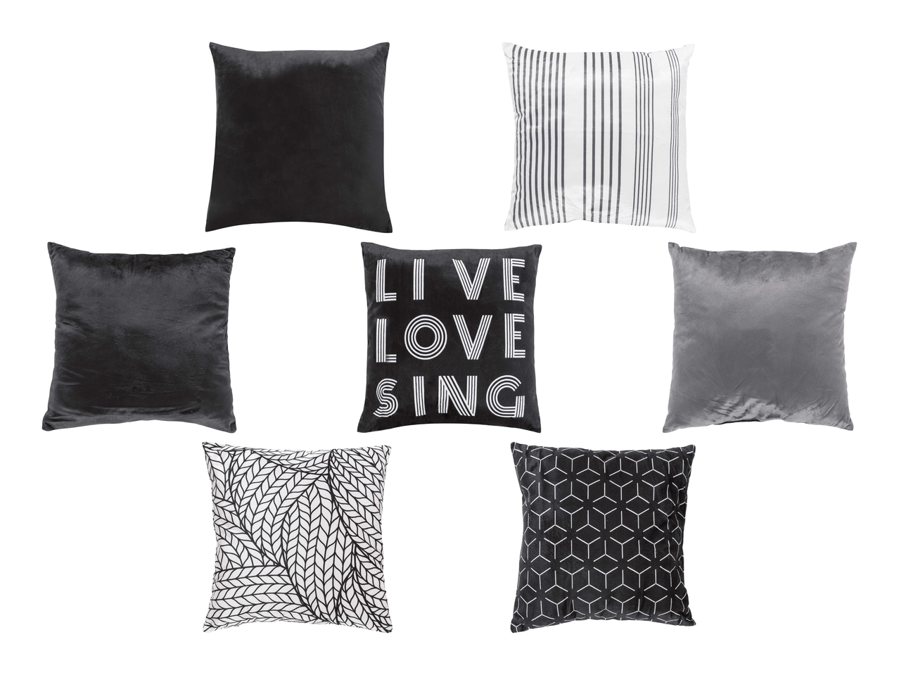 Coussin décoratif double-face