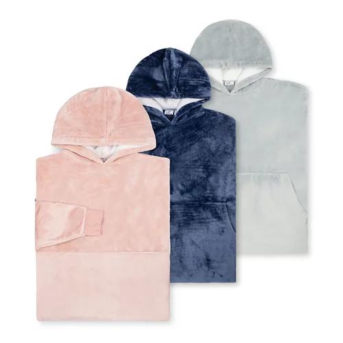 UP 2 FASHION Couverture à capuche pour femmes ou hommes
