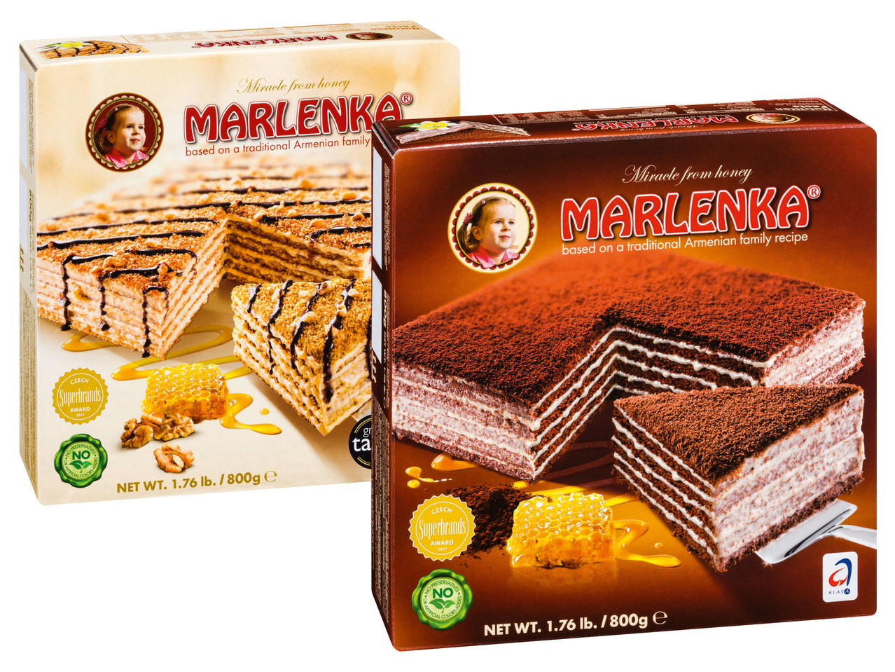 MARLENKA Honigtorte