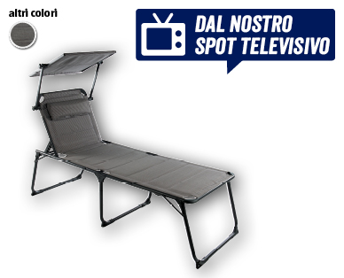 Sdraio in alluminio XXL GARDENLINE(R)