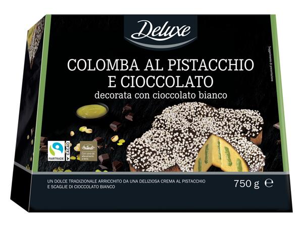 Colomba with Pistachio and Chocolate
