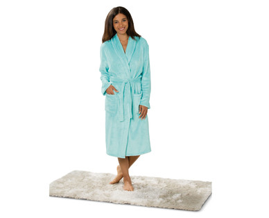 Serra Ladies' Micro Plush Bath Robe