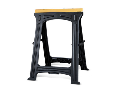 WORKZONE Foldable Sawhorse 2-Pack