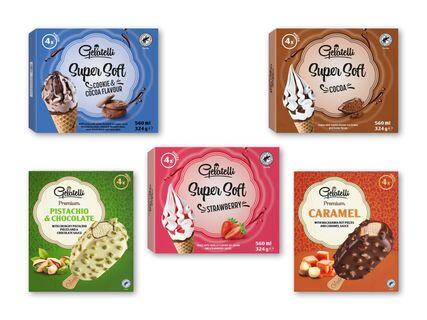 GELATELLI Isvafler eller ispinde