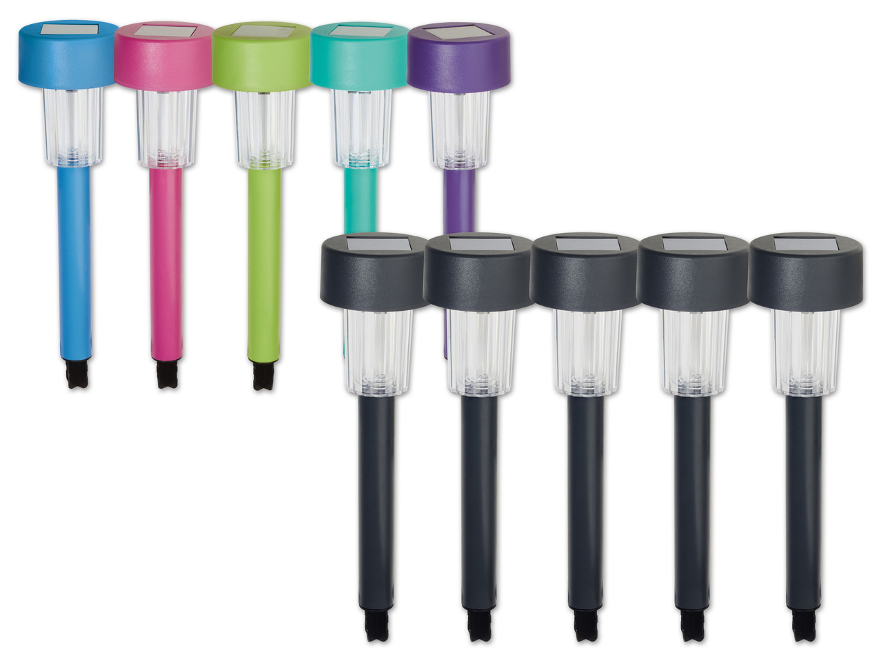 MELINERA(R) LED-Solarleuchte, 5 Stück