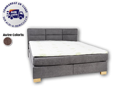 Lit boxspring