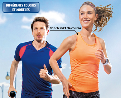 Top/T-shirt de course pour femmes/hommes CRANE(R)