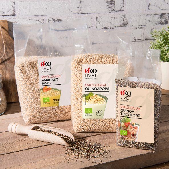 Økologisk quinoa eller amarant