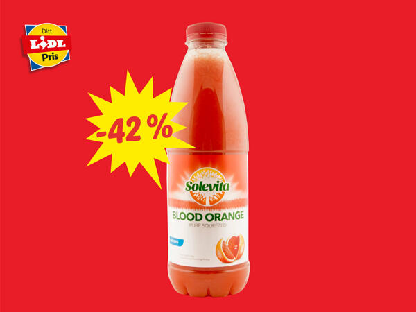 Färsk blodapelsinjuice