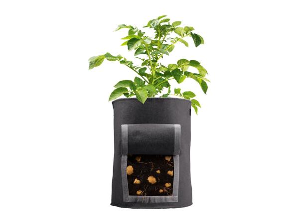 Parkside Potato Grow Bags - 2 Pack - Black