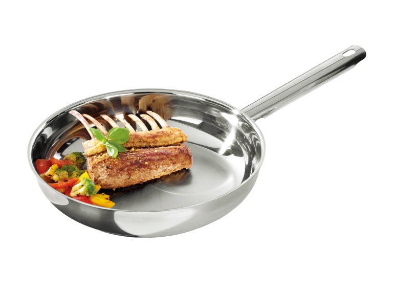 ERNESTO Stainless Steel Induction Frying Pan