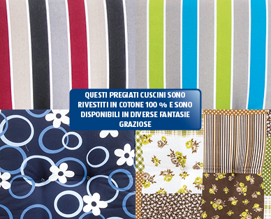 Lettino con 3 supporti GARDENLINE(R)