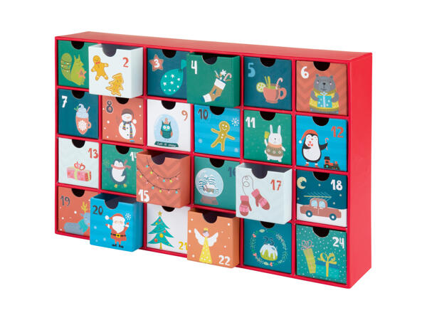 Advent Calendar with Drawers