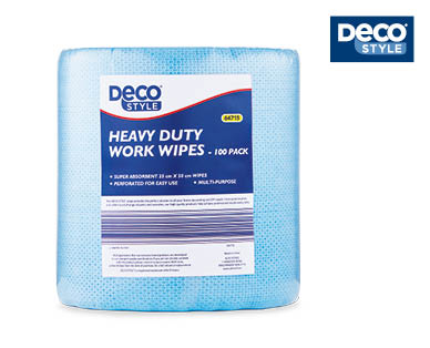 Heavy Duty Work Wipes 100pk