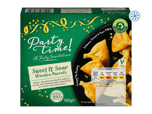 Partytime Oriental Wonton Parcels