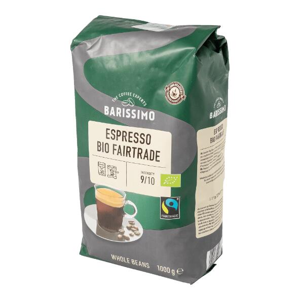 BARISSIMO(R) 				Bio-espressokoffiebonen