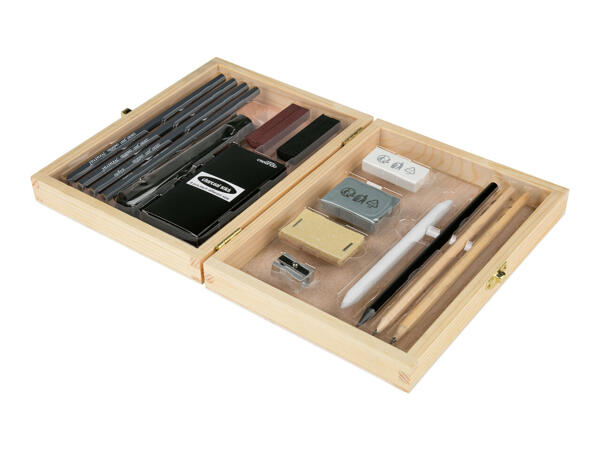 Crelando Charcoal Sketching Set