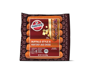 Parkview Buffalo Style & Monterey Jack Cheese or Jalapeño & Cheddar Smoked Sausage
