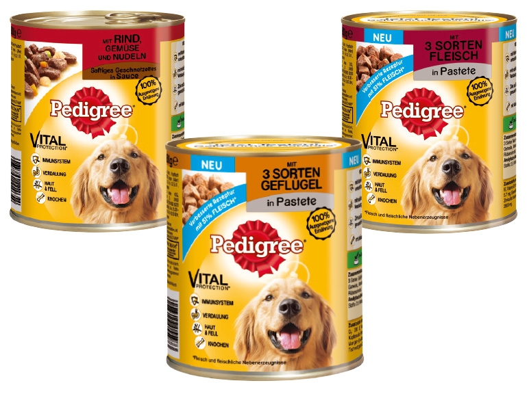 PEDIGREE Hundenassnahrung