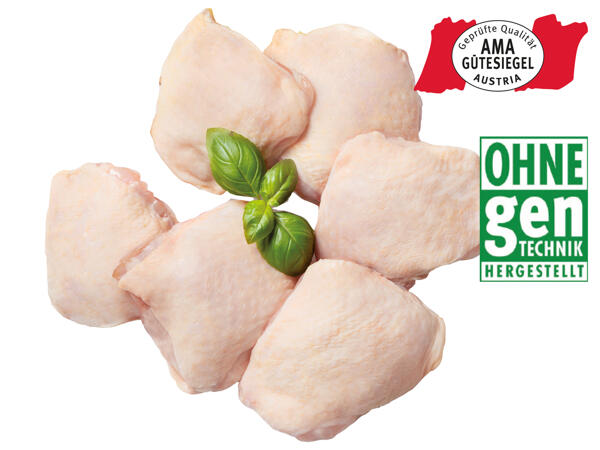 Frische Hendl-Oberkeulen