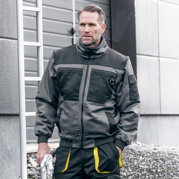 Zipp Off Arbeits-/ Truckerjacke