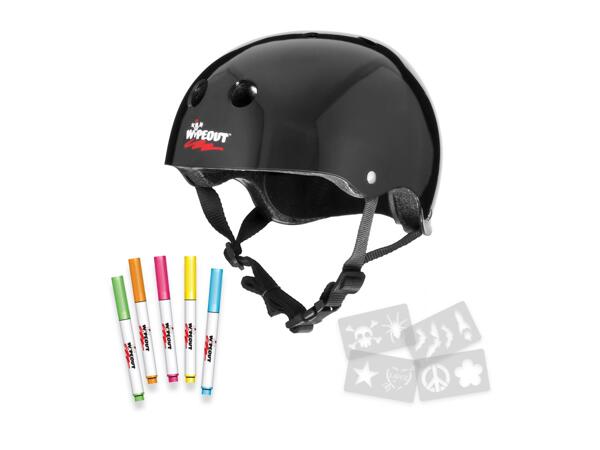 Wipeout Dry Erase Kids Bike Helmet